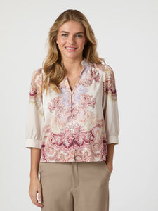 Roselle Artist Paisley Blouse