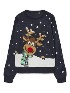 VMFrostydeer LS O-Neck Pull. Xmas Box