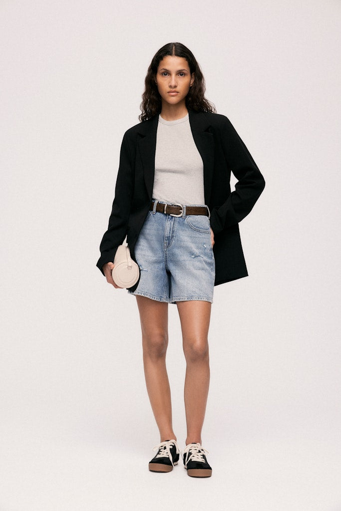 VIJaf Hw Destroy Denim Shorts