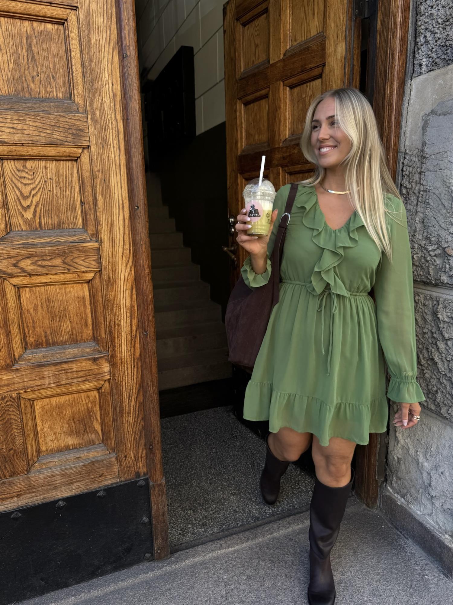 VMDora LS Short Dress WVN EXP