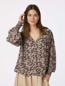 RHIA DRAPY IVY BLOUSE