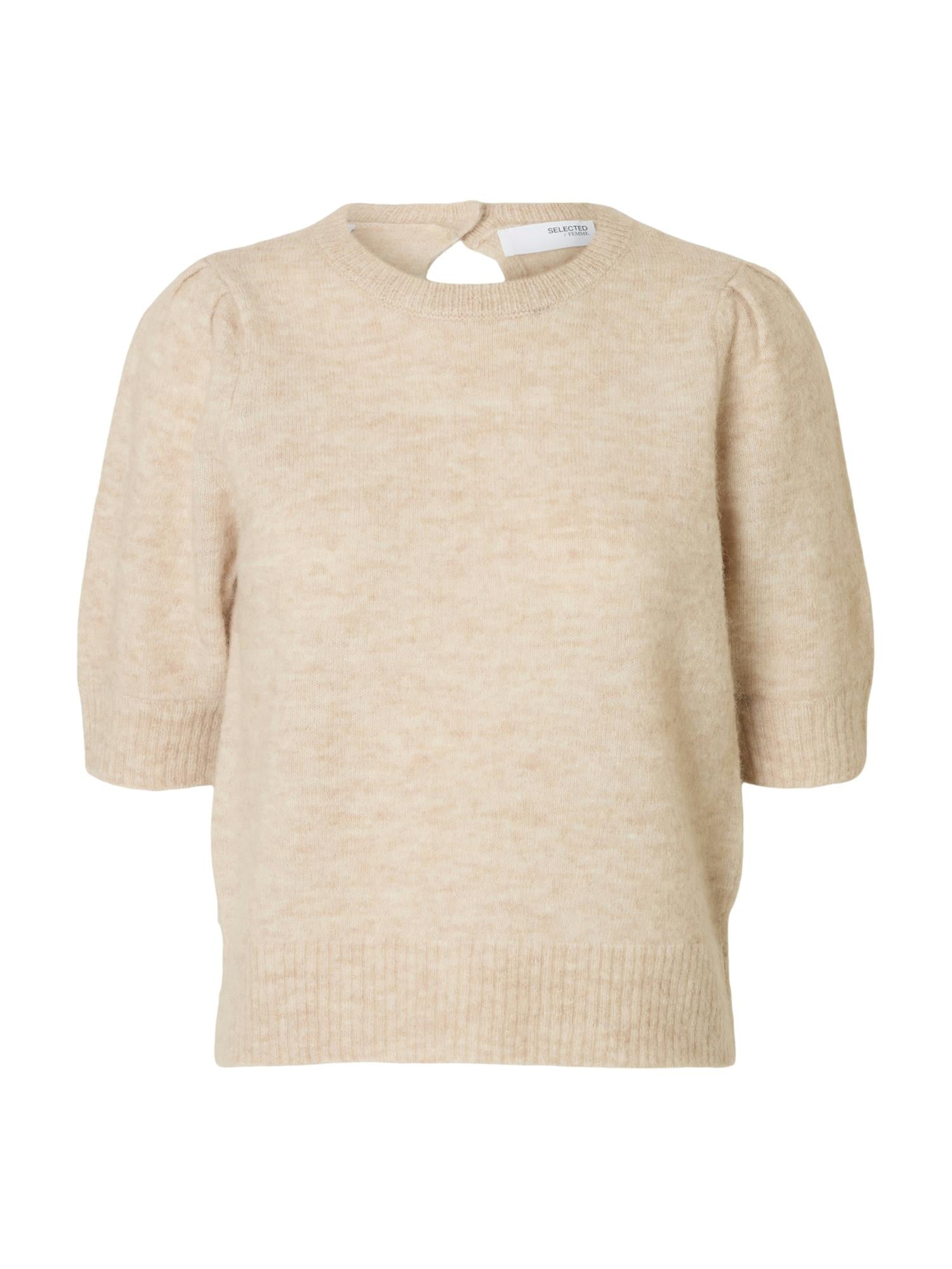 SLFLulu SS Open Back KNit O-Neck NOOS
