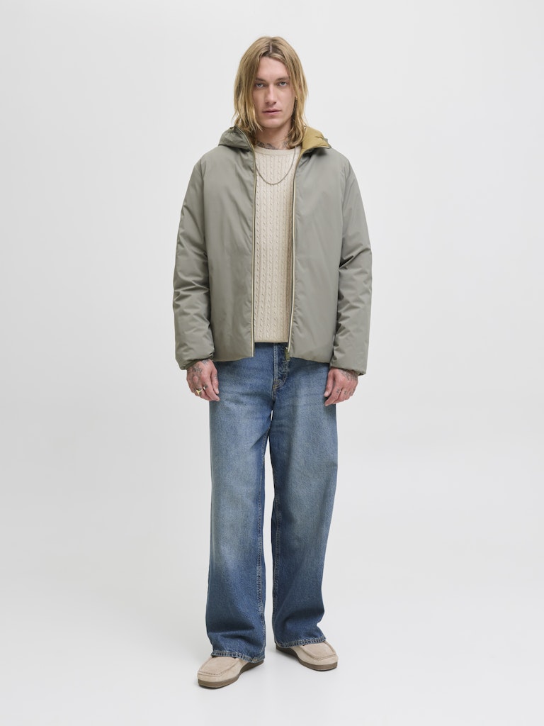 JJEEmil Knit Cable Crew Neck