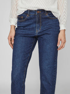 MØRKBLÅ VILA VISTRAY DL RW JEANS