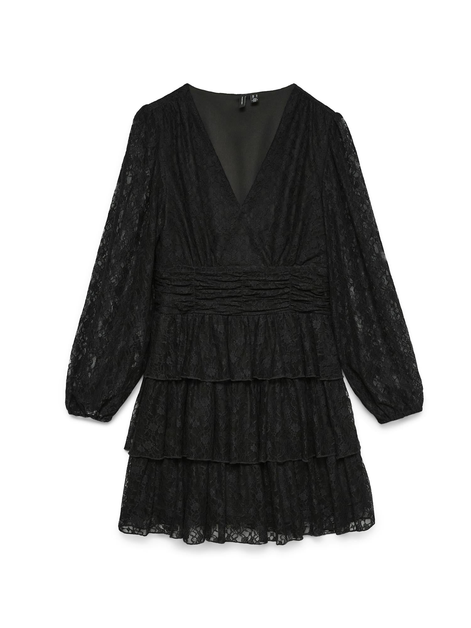 VMLise Lace Ls V-Neck Dress