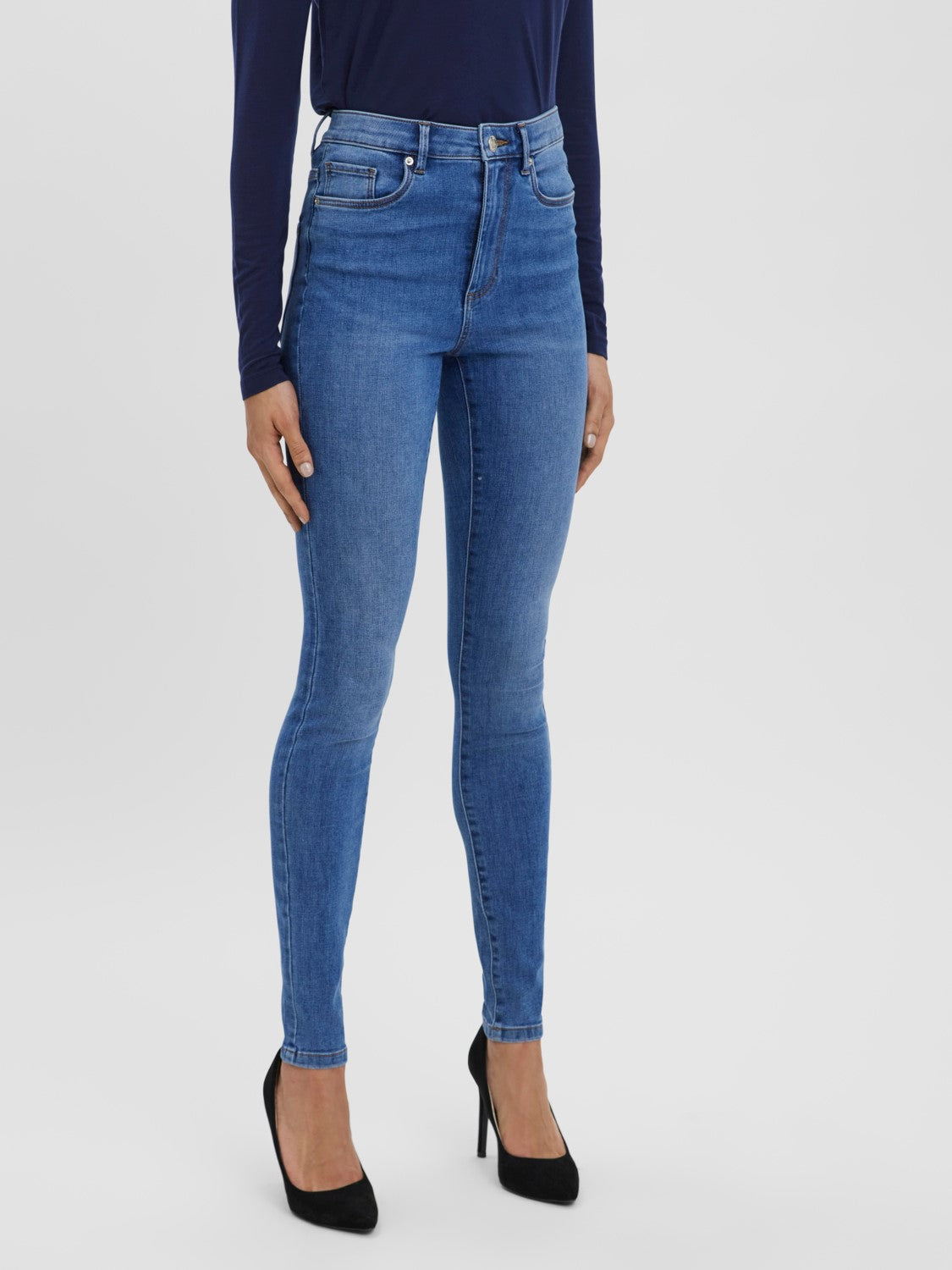 VMSOPHIA HR SKINNY JEANS GU3112 GA NOOS