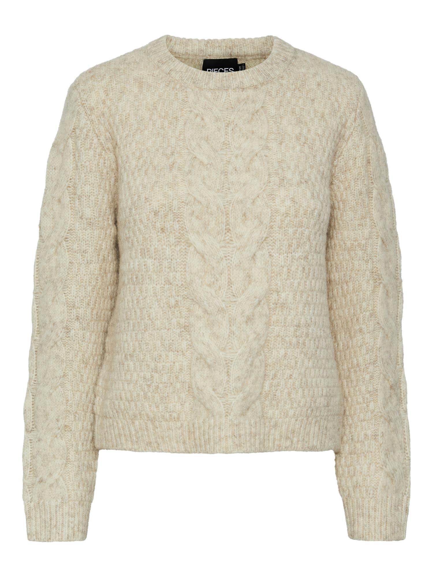 PCNina LS O-Neck Knit Noos BC