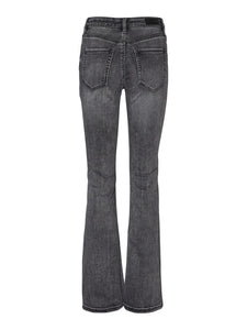 GRÅ DENIM VERO MODA VMFLASH FLARED JEANS