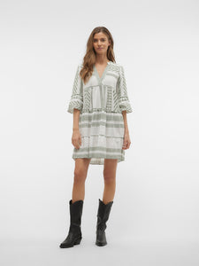 VMDicthe 3/4 Tunic Wvn Ga Noos