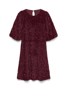 VMBella 2/4 O- Neck ABK SQ Dress JRS