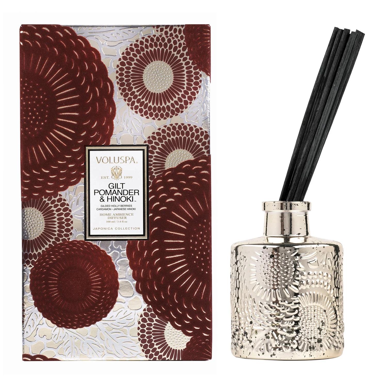 GILT POMANDER & HINOKI REED DIFFUSER 100ML