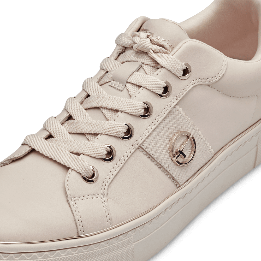 OFF WHITE TAMARIS SNEAKERS MED RUND LOGO