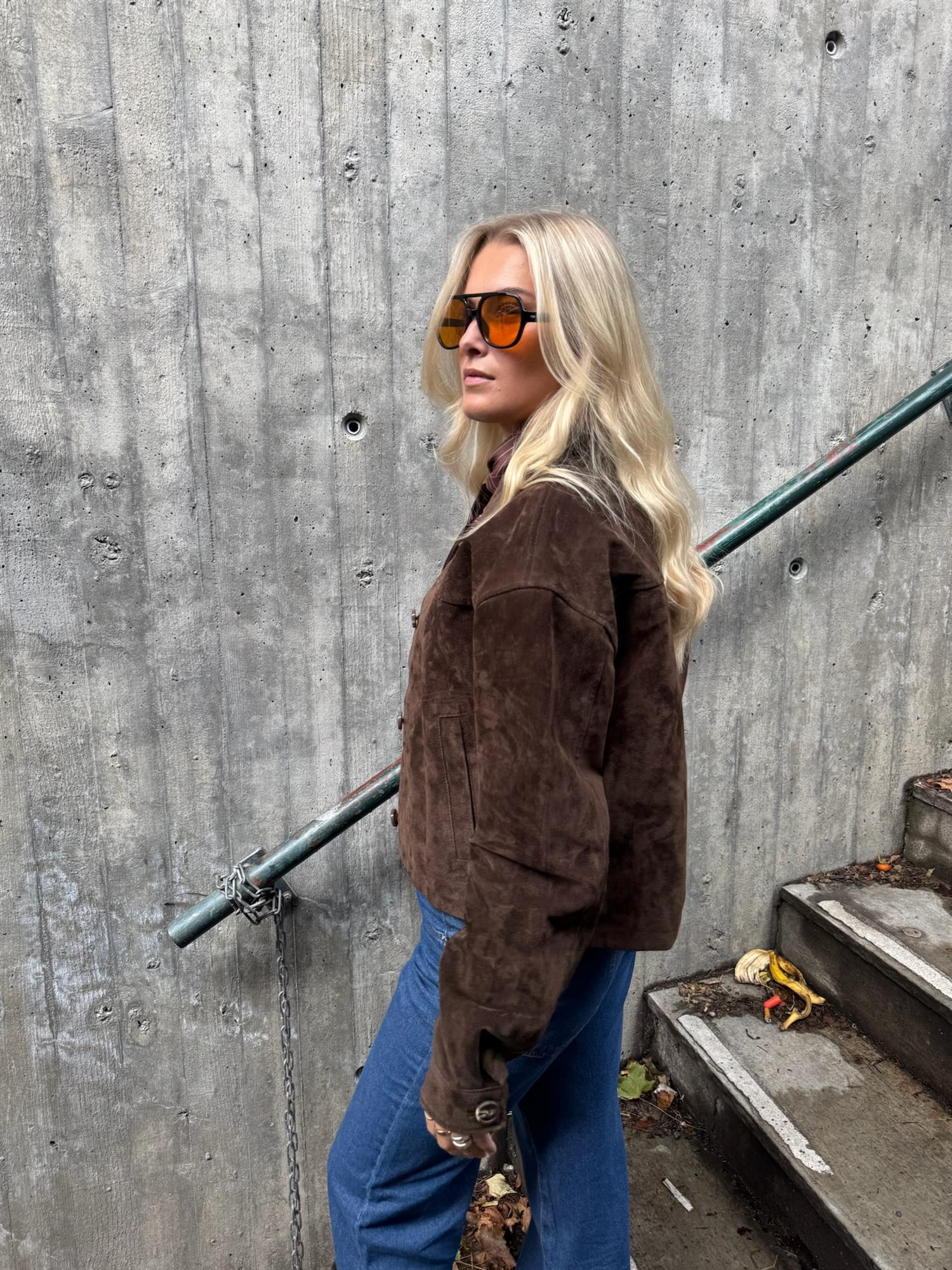 VMRoycestine Short Suede Jacket