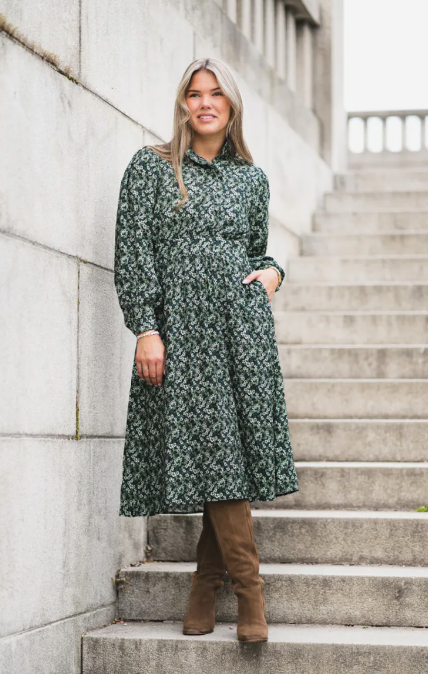 RAUSAstrid Midi Dress AOP
