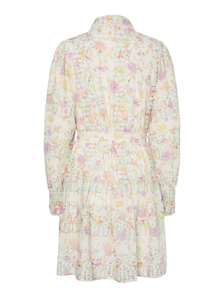 YASMellia LS Embroidered Dress S. - Fest