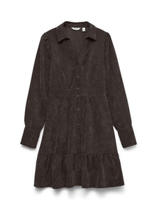 AWAsta LS V-Neck Short Dress
