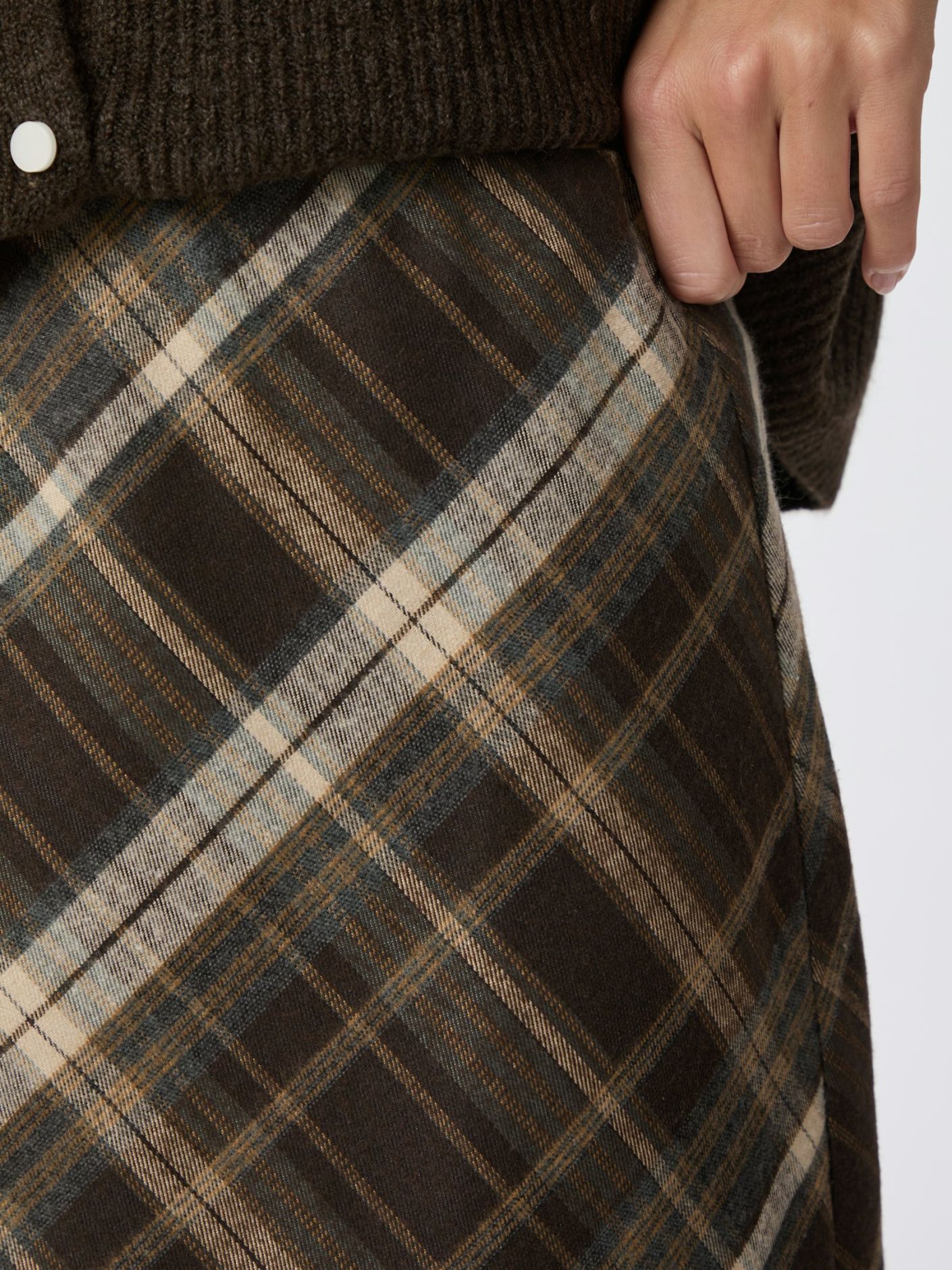 Lunna Check Skirt