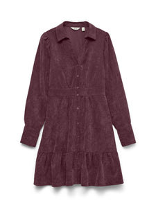 AWAsta LS V-Neck Short Dress