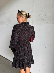 AWNoelle LS High Neck Short Dress