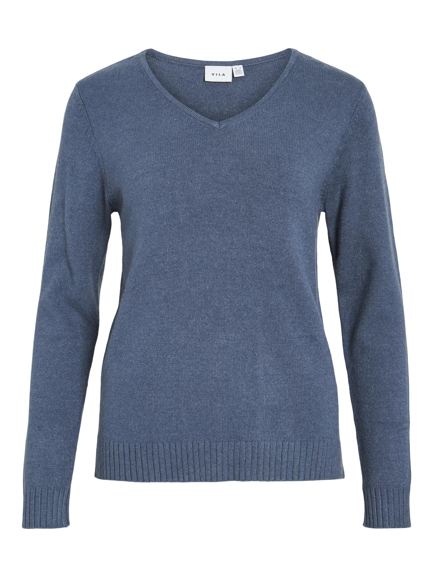VIril V-neck L/S Knit Top Noos