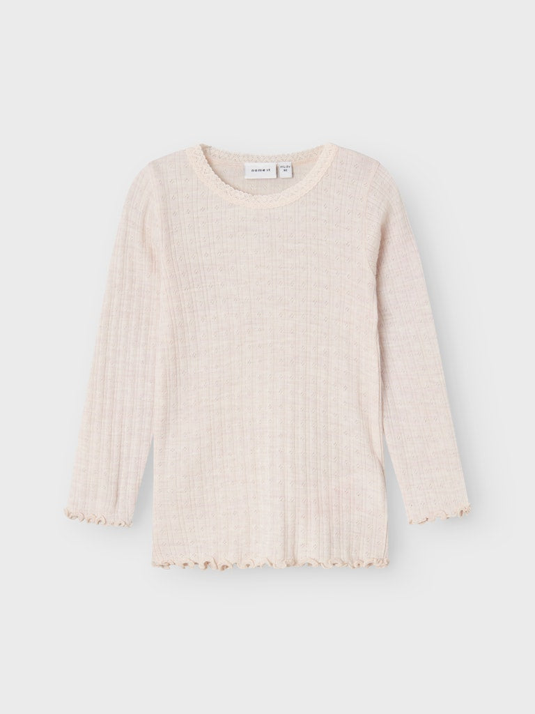 NMFWOSSA WO/SI RIB LS TOP