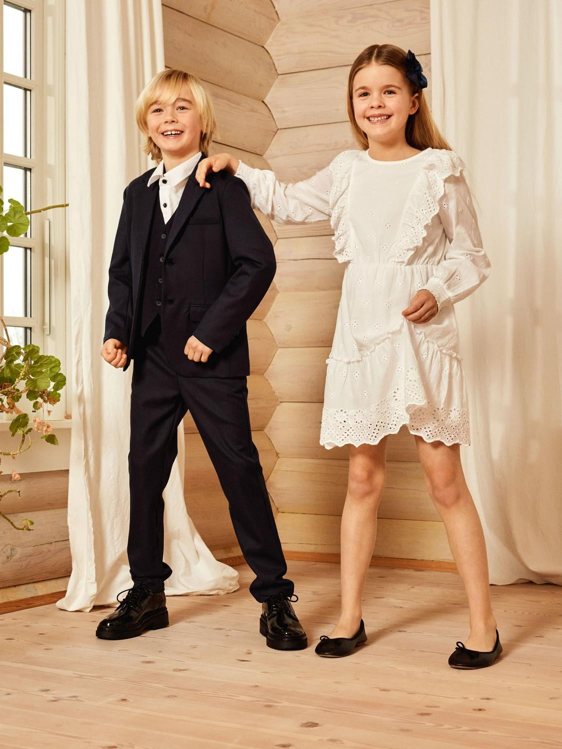 NKMFESHIRT LS SHIIRT