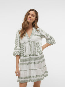 VMDicthe 3/4 Tunic Wvn Ga Noos