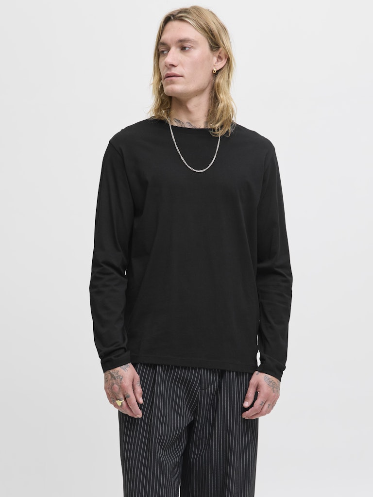 JJEOrganic Basic Tee LS O-Neck