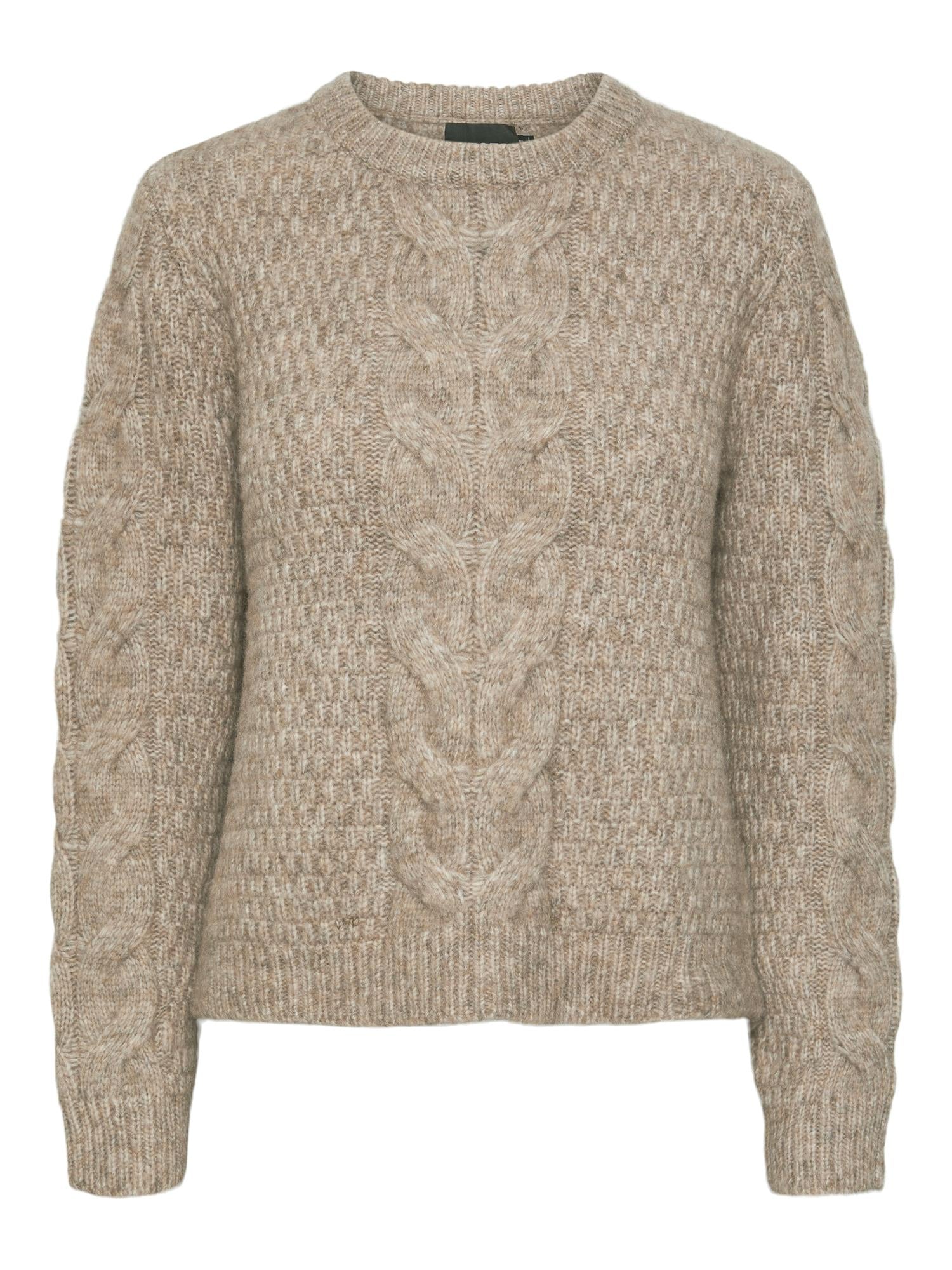 PCNina LS O-Neck Knit Noos BC