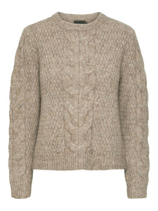 PCNina LS O-Neck Knit Noos BC