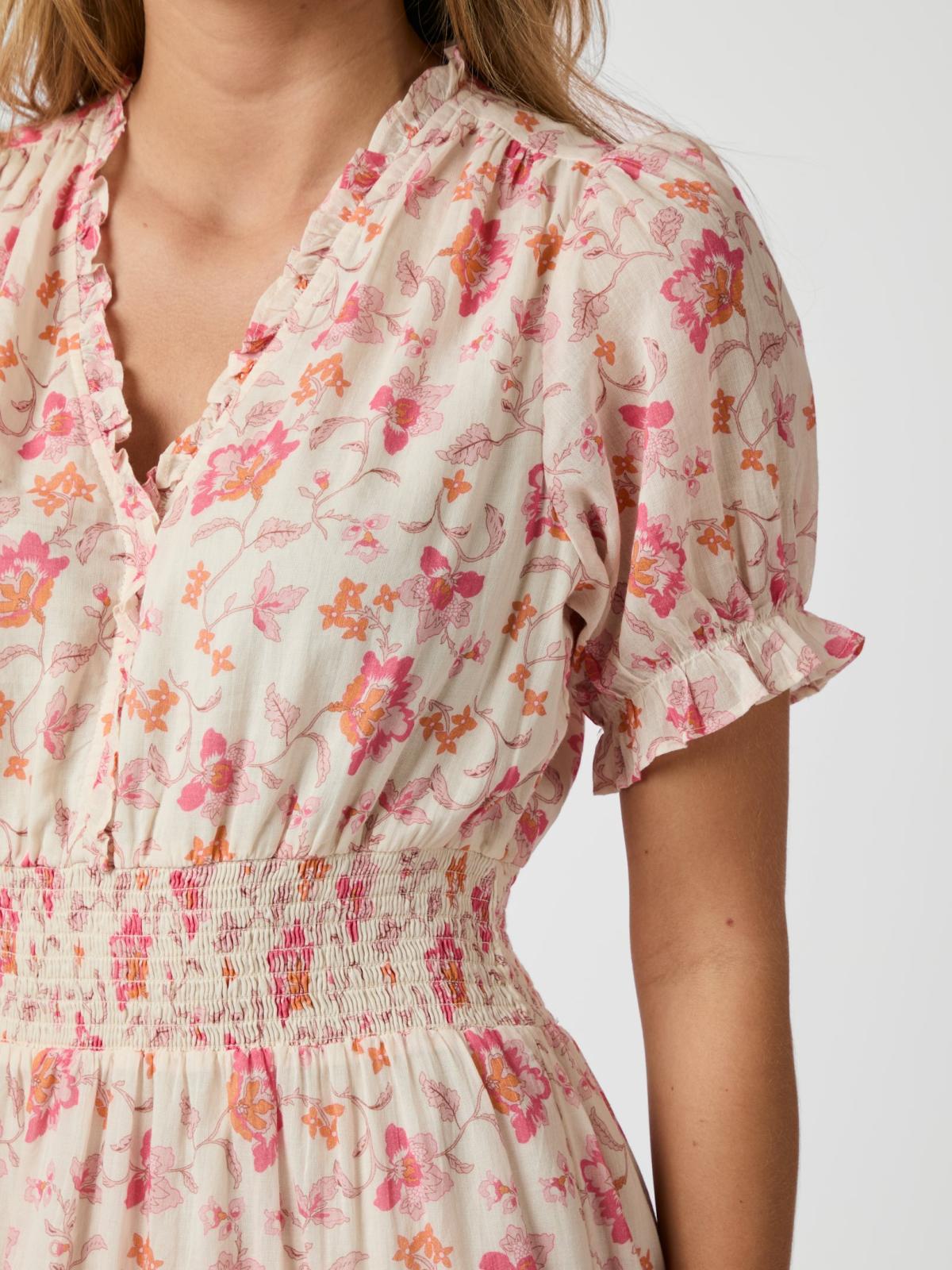 Kanza Soft Rosey Dress