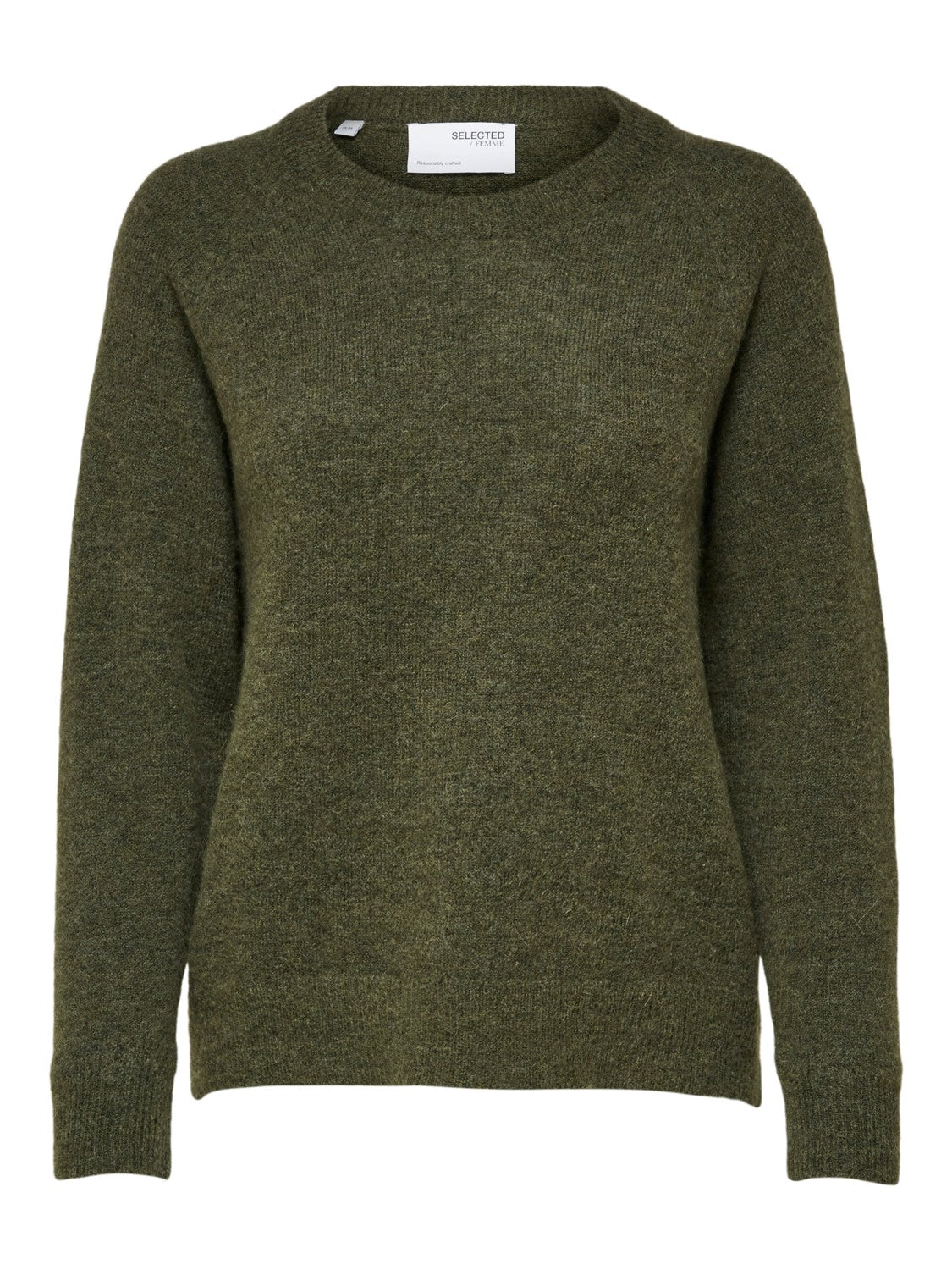 SLFLULU LS KNIT O-NECK