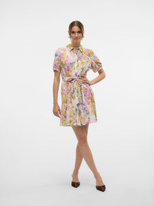 VMDicthe 2/4 Short Volume Dress Wvn Ga