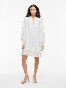 VIKelli V-Neck L/S Short Dress/LN