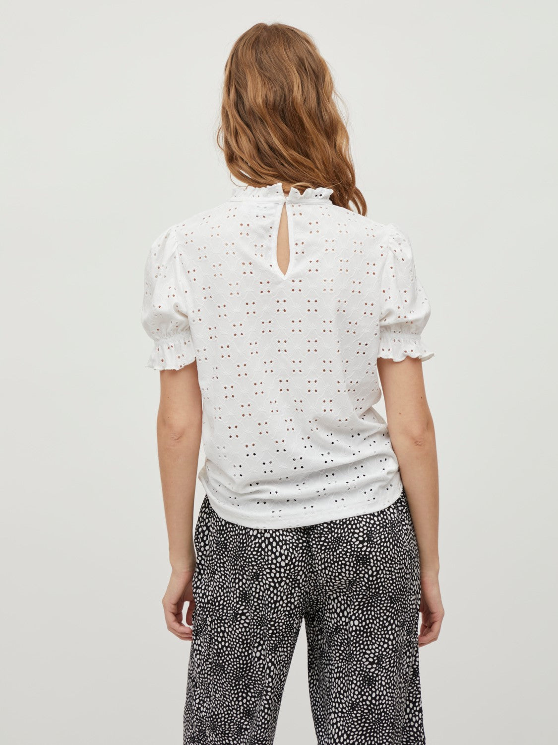 VIKAWA S/S FLOUNCE TOP