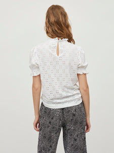 VIKAWA S/S FLOUNCE TOP