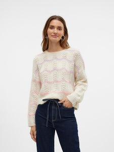 VMHatty LS O-Neck Stitch Pullover Boo