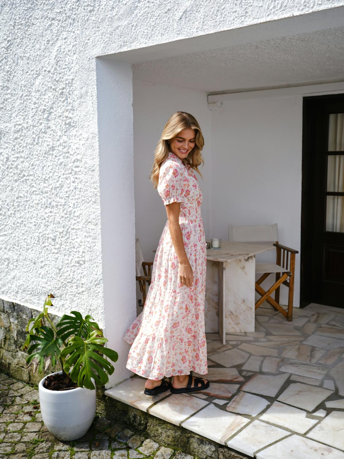 Kanza Soft Rosey Dress