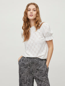 VIKAWA S/S FLOUNCE TOP