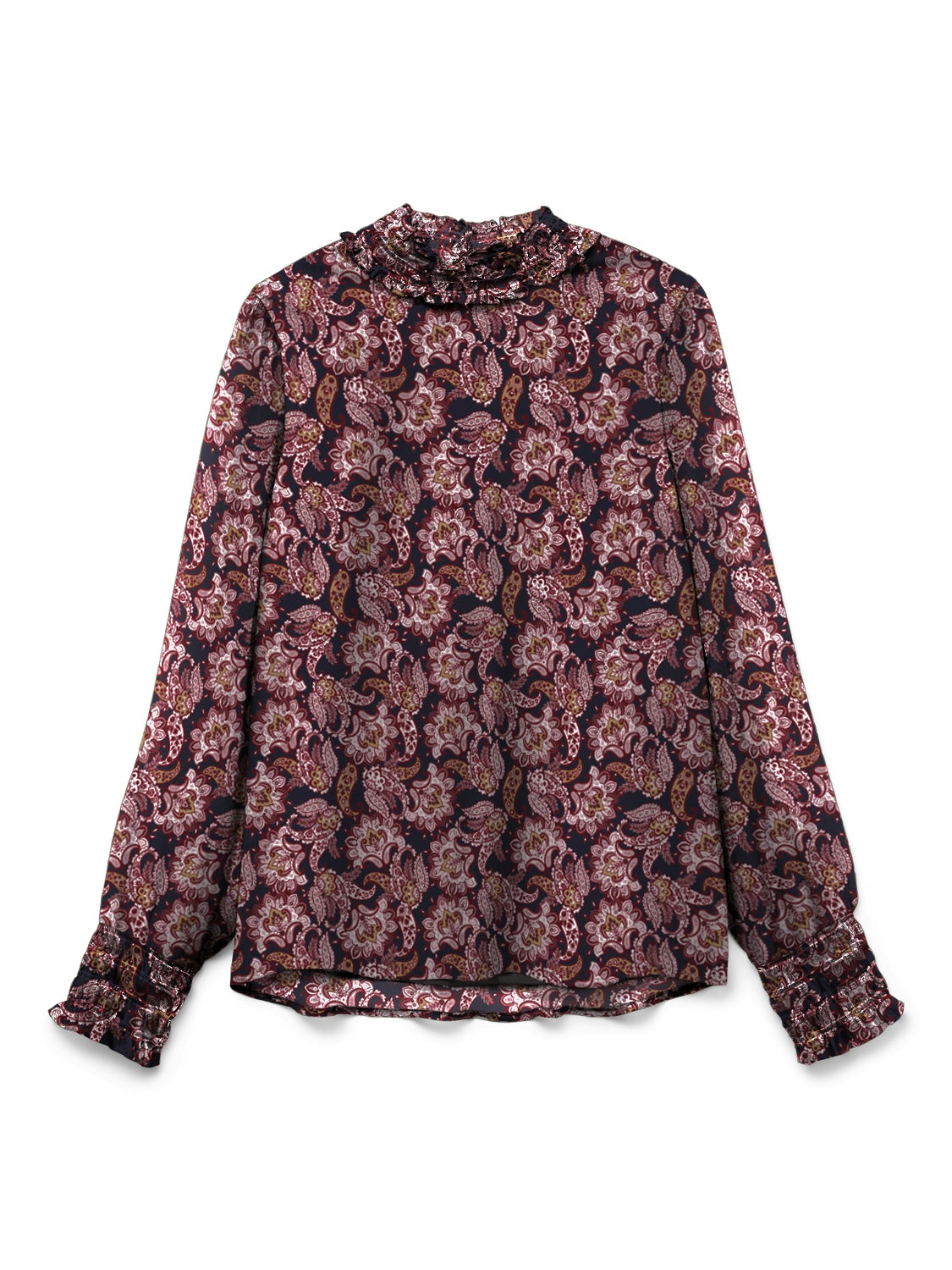 VMSmilla LS Detail Smock Top WVN GA