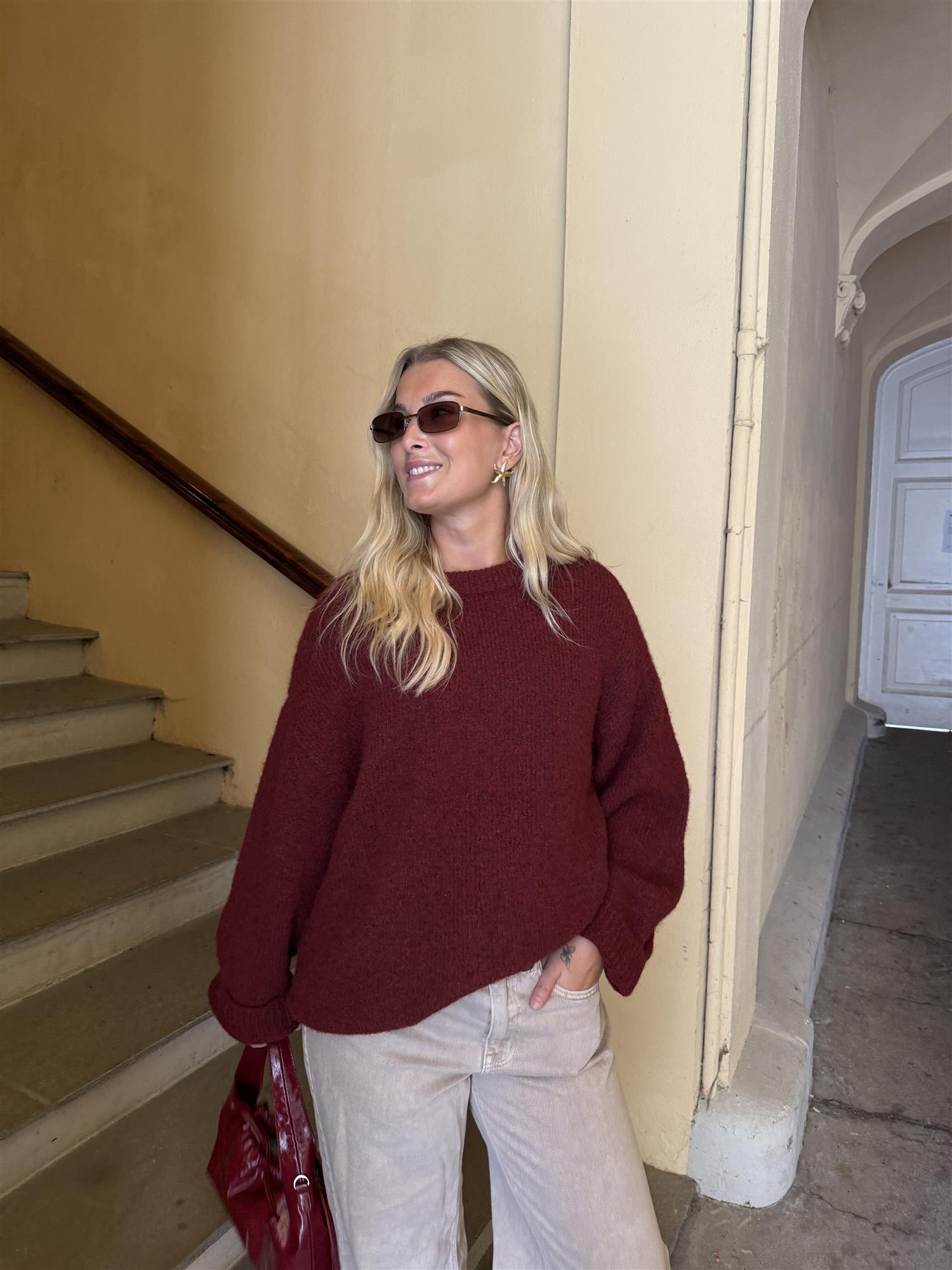 VMSorrento LS O-Neck Pullover EXP