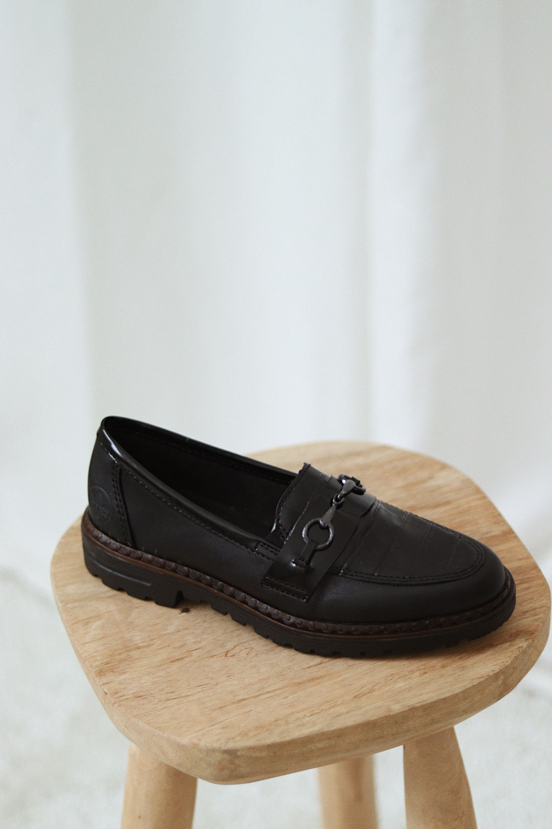 SVART RIEKER LOAFER