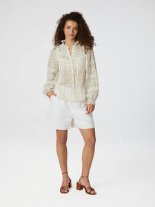 Lyla Soft Border Blouse