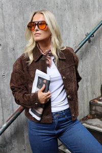 VMRoycestine Short Suede Jacket