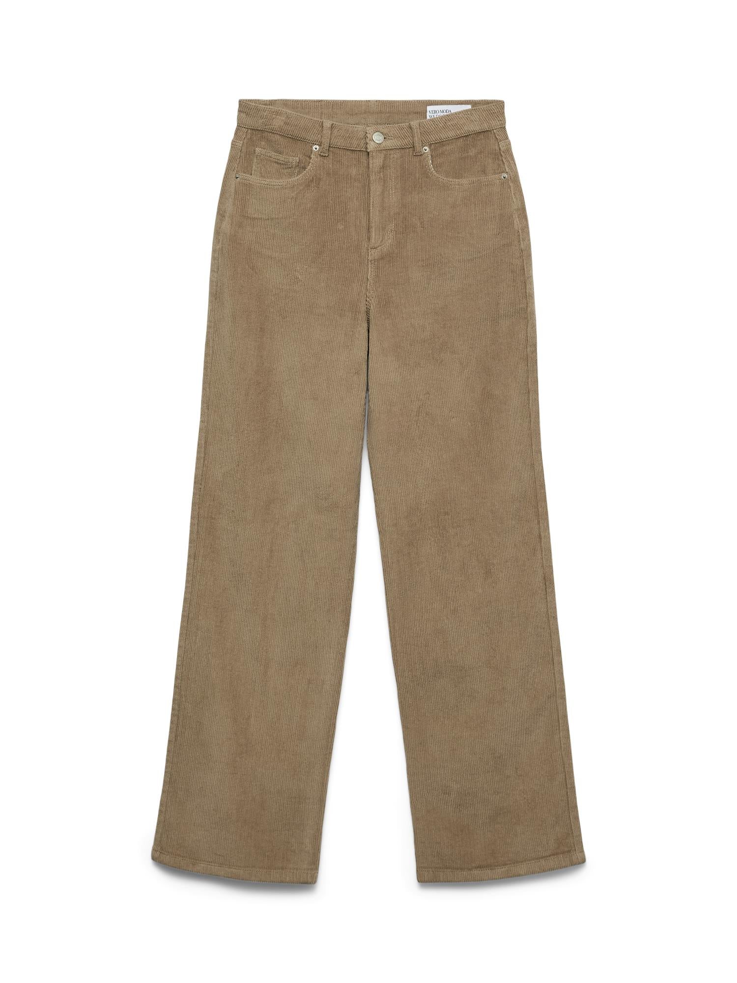 VMTessa HR Wide Corduroy Pants Ga NOOS