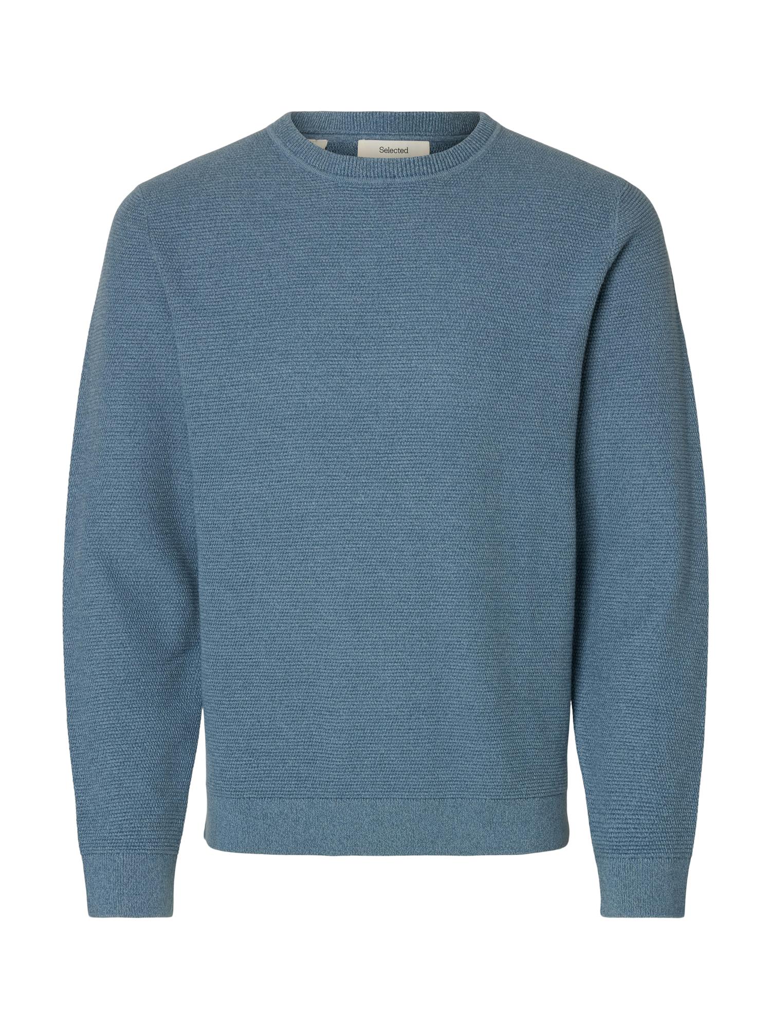 SLHross LS Knit Structure Crew Neck NOOS