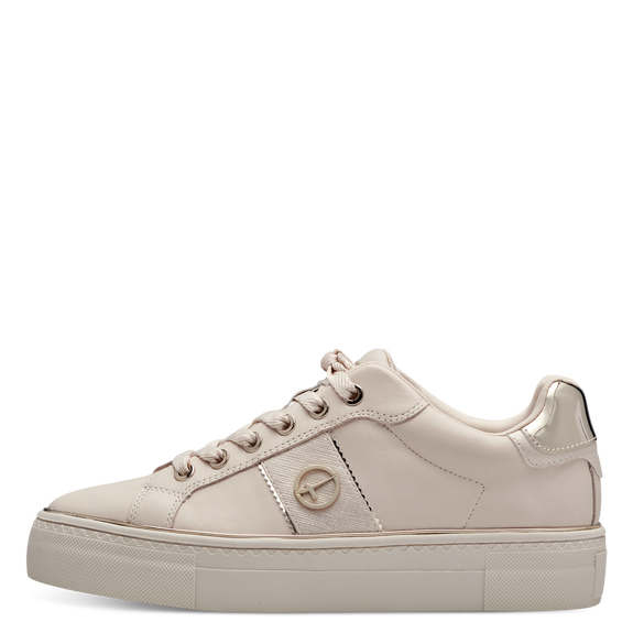 OFF WHITE TAMARIS SNEAKERS MED RUND LOGO