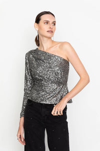 LIBRA SEQUIN TOP