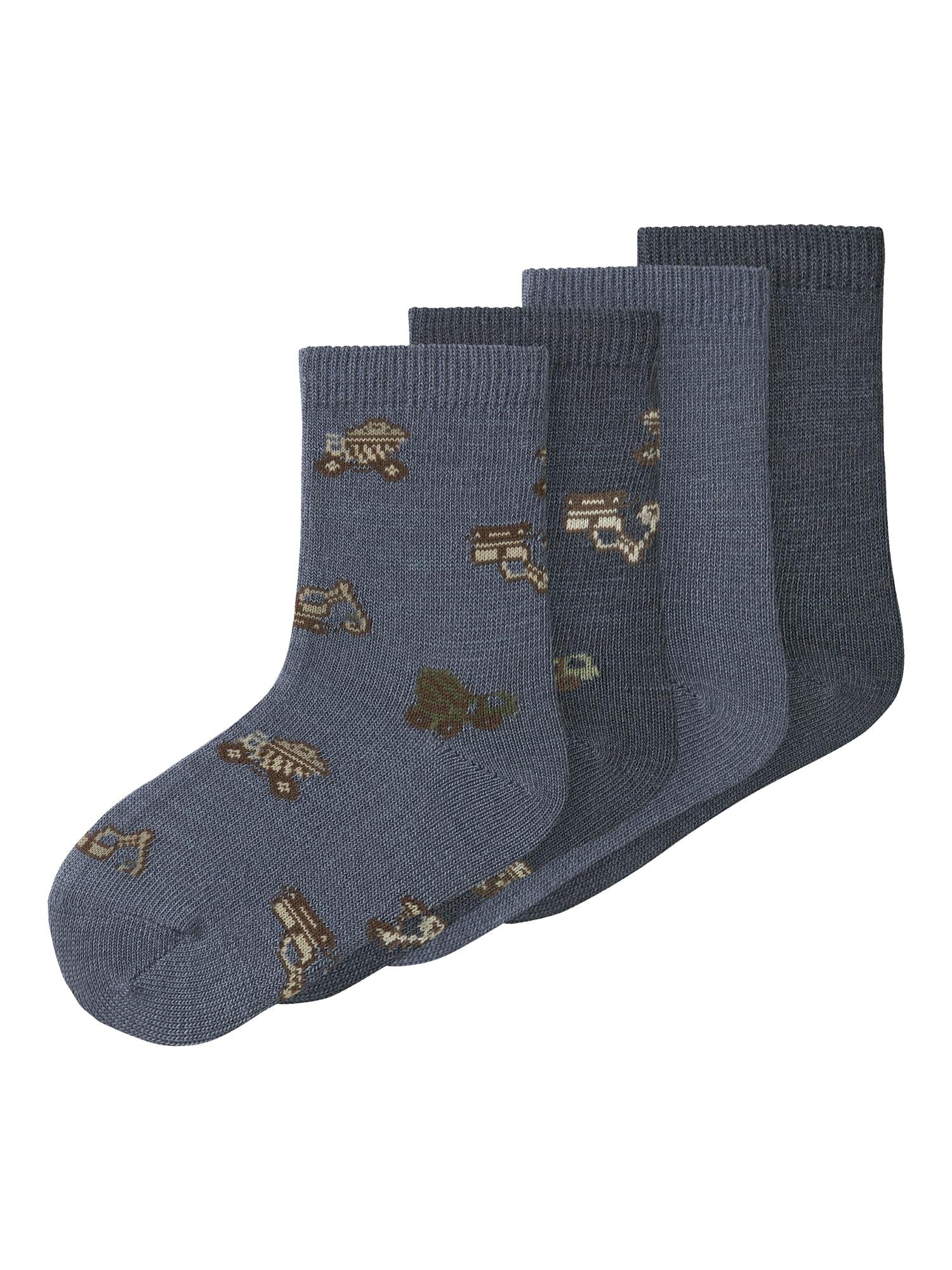 NMfwak Wo/bl 4P Sock