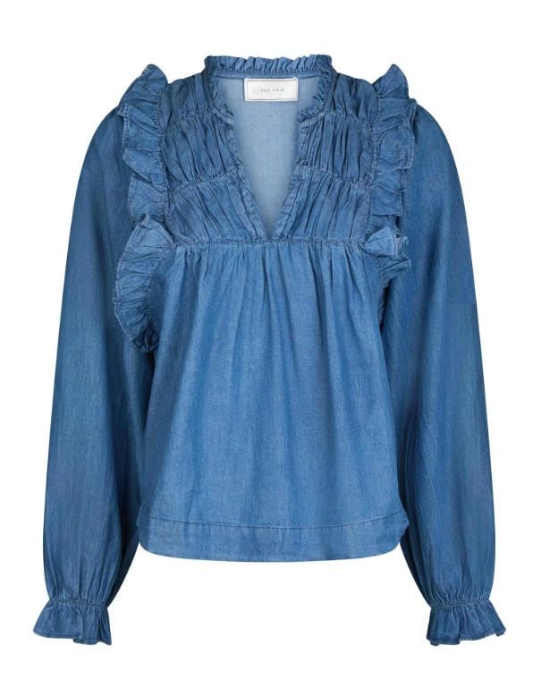 Janis Denim Blouse
